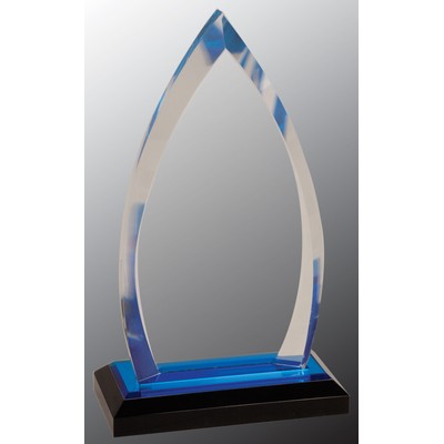 Blue Oval Peak Impress Acrylic Award