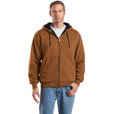 Cornerstone® Heavyweight Full Zip Hooded Sweatshirt w/Thermal Lining