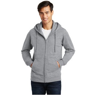 Port & Company® Fan Favorite Fleece Full-Zip Hooded Sweatshirt