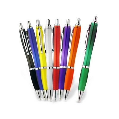 Silicone Grip Ballpoint Pen