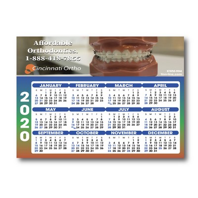 Year-At-A-Glance Magnet Calendar