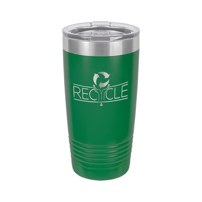 20 Oz. Green Polar Camel Ringneck Tumbler