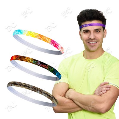 Full Color Sport Headband - 1/2"w