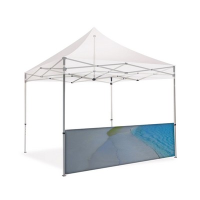 10ft Pop Up Canopy Wall - Half Wall-Double Sided