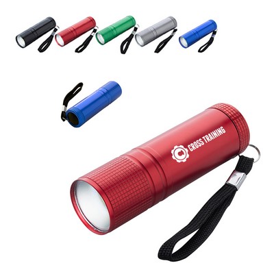 COB Pocket Flashlight With Strap