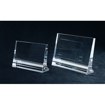 Prestige Awards optical crystal award/trophy 4"H