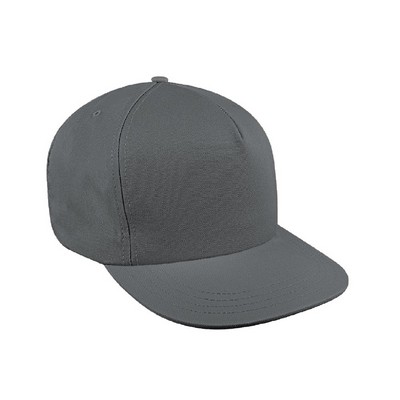 USA Made Solid Eyelets Brushed Snapback Trucker