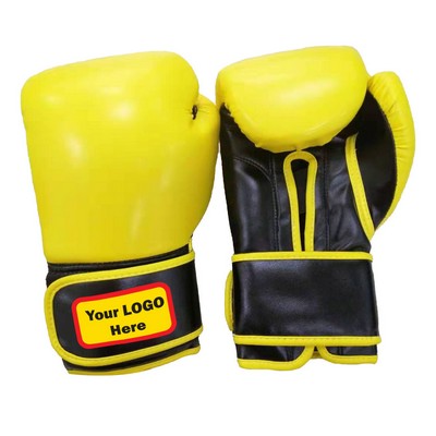 PU Leather Adult Boxing Gloves