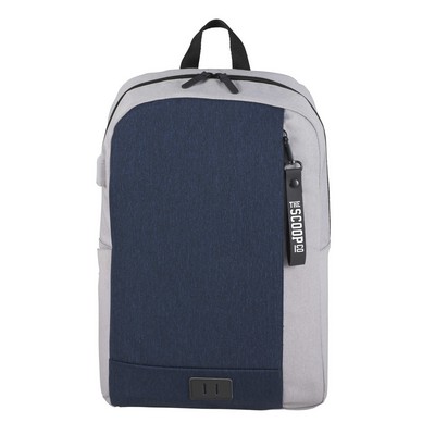 NBN Whitby Slim 15" Computer Backpack w/ USB Port