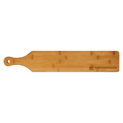 4" x 22" Bamboo Paddle Cutting Board