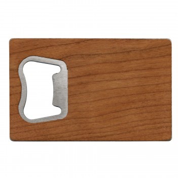 Wood Covered Credit Card Opener