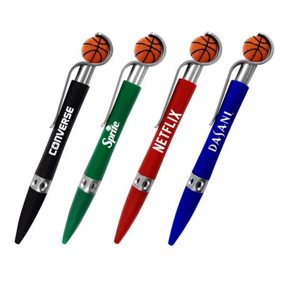 Basketball Ballpoint Custom Pens - Sports & Basketball Promotions