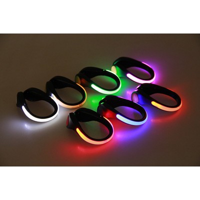 Flashing LED Light Night Running Light Up Flashing LED Shoes Clip Light