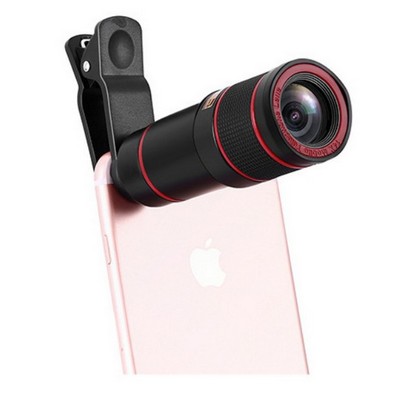 Cell phone lens telescope for phone