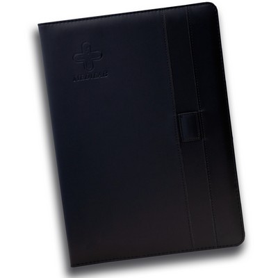 The Consultant Black Leather Portfolio