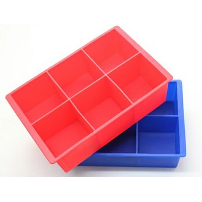 Cubic Shaped Silicone Ice Tray