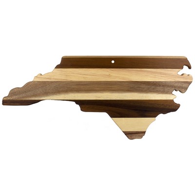 Rock & Branch® Shiplap Series North Carolina State Shaped Wood Serving & Cutting Board