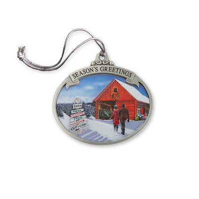 3D Gallery Print Collection Tree Farm Mini Ornament