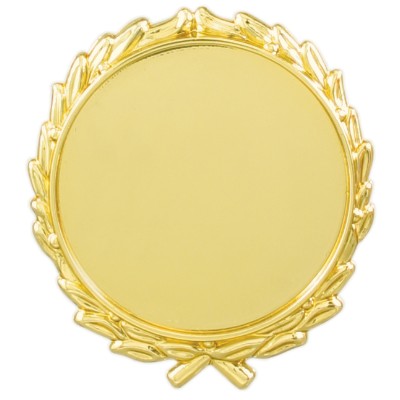 Insert Holder - Bright Gold Finish - Plaque Mount