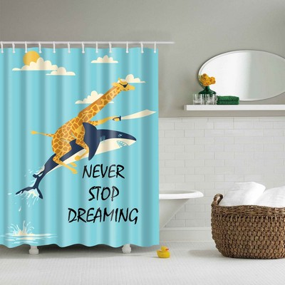 Custom Size Shower Curtain