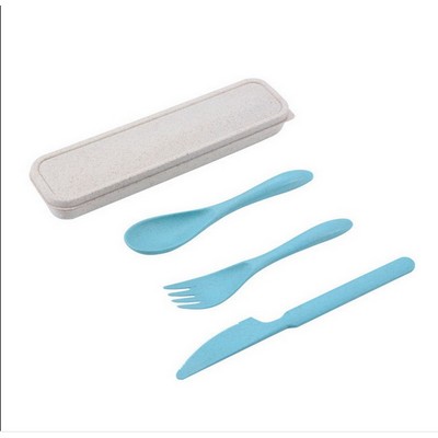 Wheat Straw Reusable Utensil Set