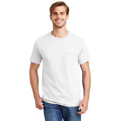 Hanes® - Authentic 100% Cotton T-Shirt with Pocket