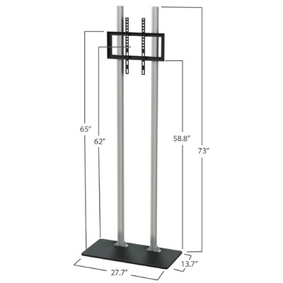 WaveLine® Large TV Mount (73"x27.7"x13.7")