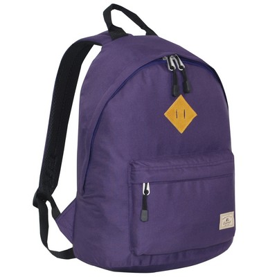 Everest Vintage Backpack, Eggplant Purple