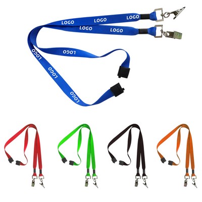 Double - Ended Sublimation Lanyard