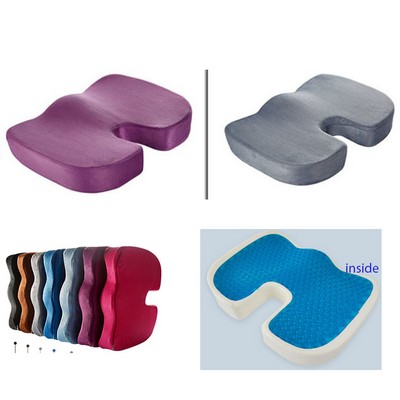 Seat Cushion with cool layer for Pain Relief