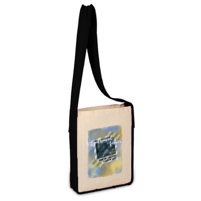 Canvas Sling Bag - Full Color Transfer (12" x 15" x 3")