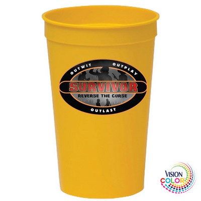 32 Oz. Stadium Cup- Made in the USA - Full Color imprint