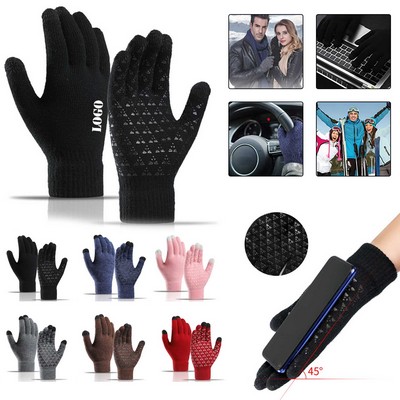 Warm Anti slip Touch Screen Gloves for Adult