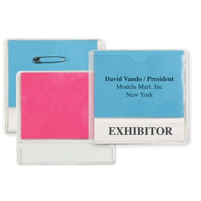 Vaccination Card Holder with safety pin