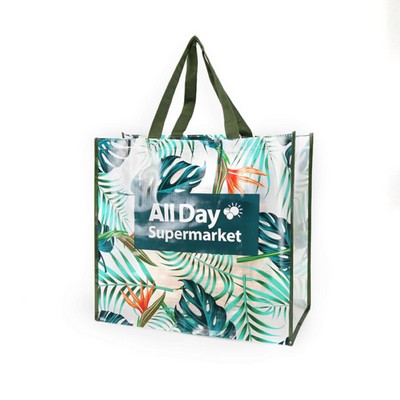 Full Color Laminated Non-Woven Shopping Tote Bag