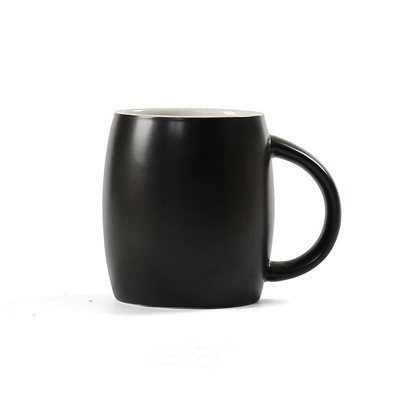 400ml Oval Shape Ceramic Coffee Mug