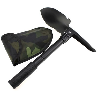 Multifunctional Folding Engineer Shovel Small Folding Shovel / Pickaxe Camping Folding Shovel