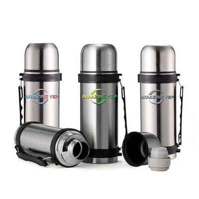 High-Capacity Double Wall Stainless Steel Bottle 41oz.