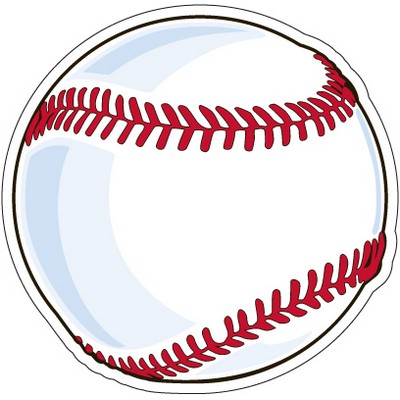 Custom Baseball Car Magnet (5.75")