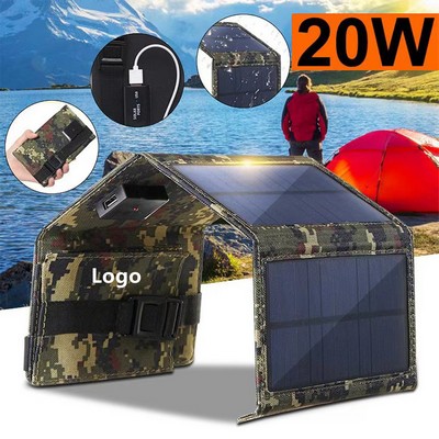 20W Foldable Solar Panel Charger