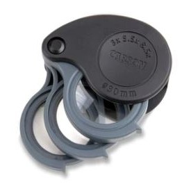 Carson® TriView™ Folding Loupe Magnifier