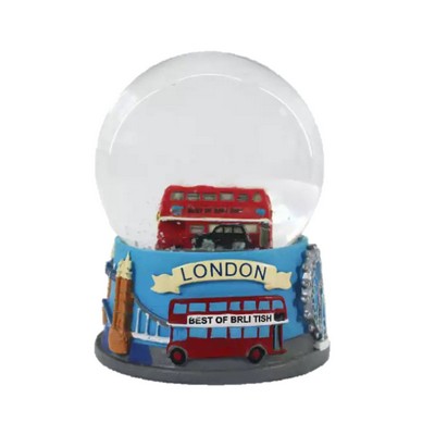 Custom London Souvenir 3D Snow Globe