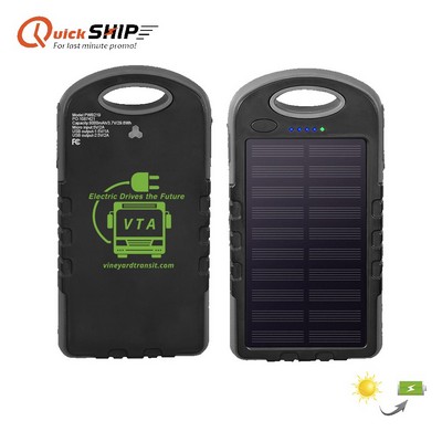 The Usil UL 8000Mah Solar Power Bank-8000mAh