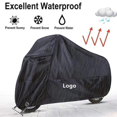 Motorcycle Cover Waterproof Sun Outdoor Protection with Lock L-XXXXL