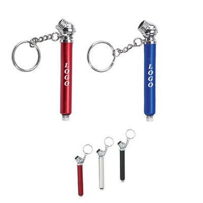 Mini Tire Pressure Gauge Keychain