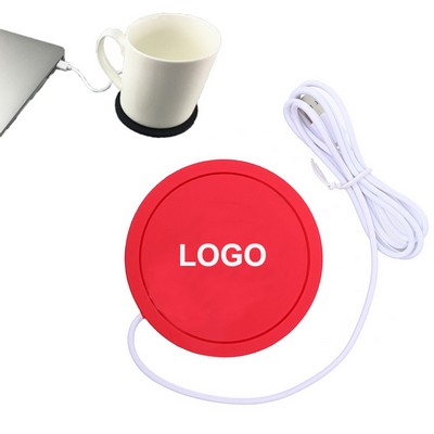 Round USB Heating Cup Coaster