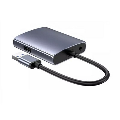 Dual HDMI USB Hub Adapter