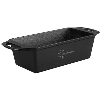 Lodge® 8.5" x 4.5" Seasoned Cast Iron Loaf Pan