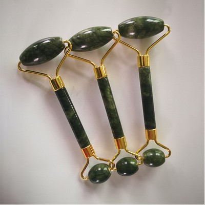 Natural Real Authentic Jade Gua Sha Tools for Eye Puffiness, Scraping Massager Tools Anti-aging