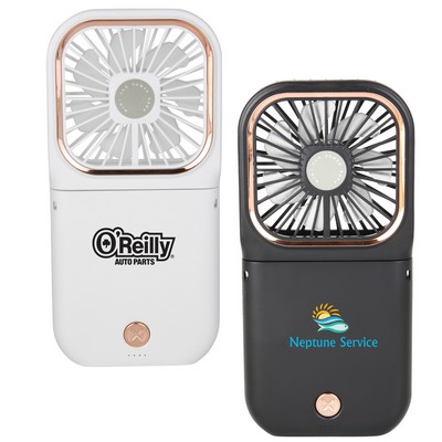 3 IN 1 Mini Fan 3,000mAh Power Bank